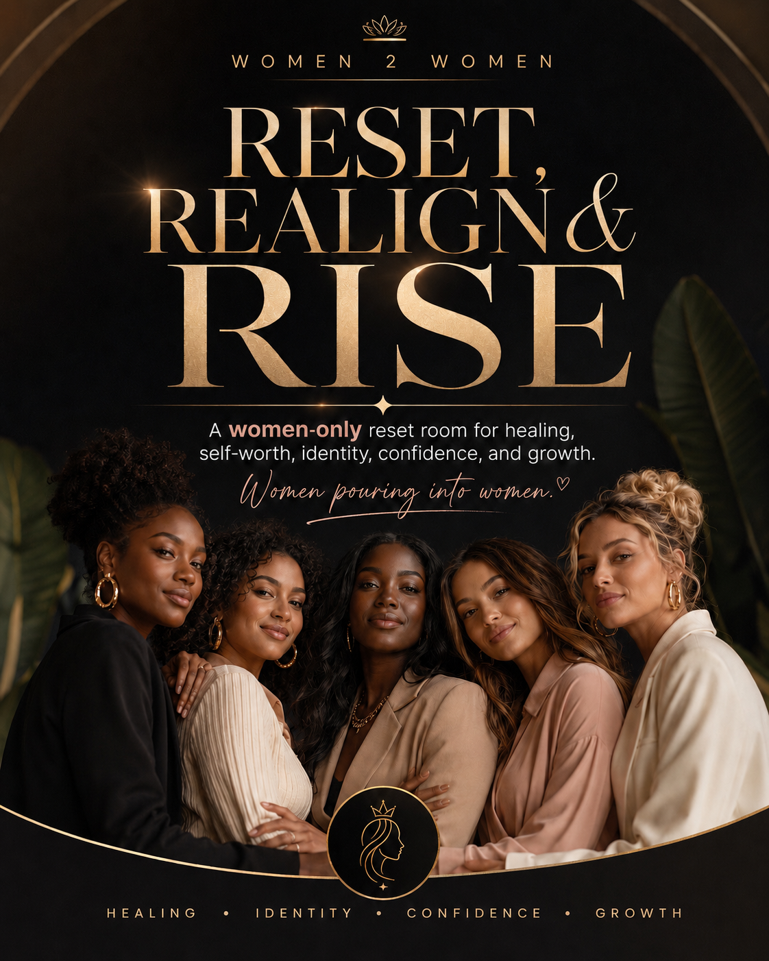 Women 2 Women: Reset, Realign & Rise — a women-only reset room by Mark Lee Jr.